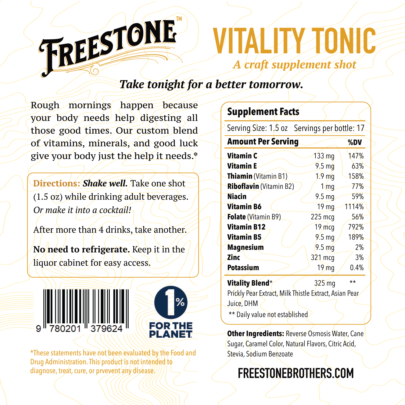 Freestone Vitality Tonic